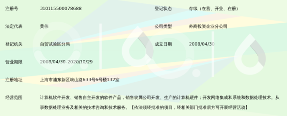 万国数据服务上海分公司